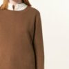 darling harbour Cashmere-Pullover Damen, Braun
