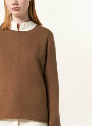 darling harbour Cashmere-Pullover Damen, Braun