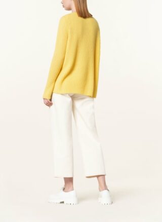 darling harbour Cashmere-Pullover Damen, Gelb