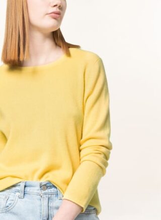 Darling Harbour Cashmere-Pullover gelb