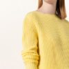 darling harbour Cashmere-Pullover Damen, Gelb