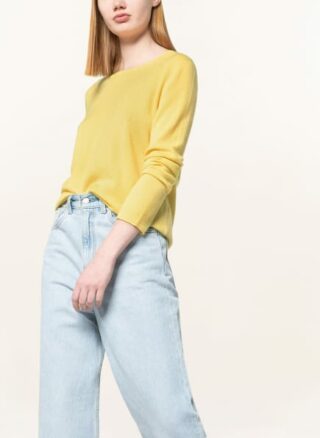 Darling Harbour Cashmere-Pullover gelb