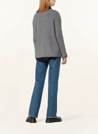 darling harbour Cashmere-Pullover Damen, Grau