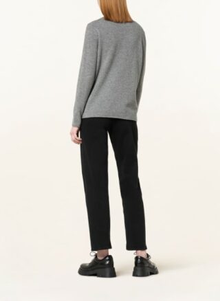 darling harbour Cashmere-Pullover Damen, Grau