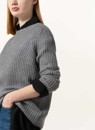 darling harbour Cashmere-Pullover Damen, Grau