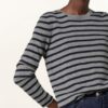 Darling Harbour Cashmere-Pullover grau