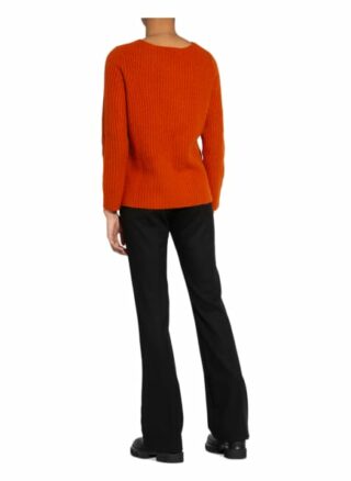 darling harbour Cashmere-Pullover Damen, Orange