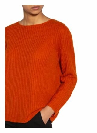 darling harbour Cashmere-Pullover Damen, Orange