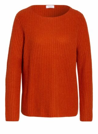 darling harbour Cashmere-Pullover Damen, Orange