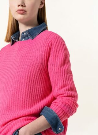 darling harbour Cashmere-Pullover Damen, Pink