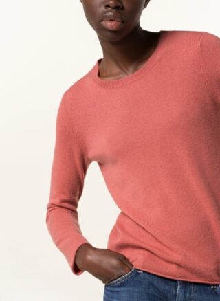 Darling Harbour Cashmere-Pullover rosa