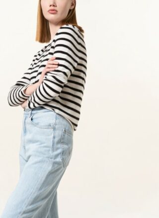 Darling Harbour Cashmere-Pullover weiss