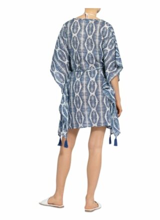 Darling Harbour Kaftan Mit Stickereien blau