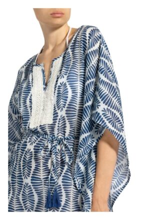 Darling Harbour Kaftan Mit Stickereien blau