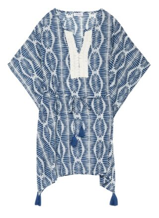 Darling Harbour Kaftan Mit Stickereien blau