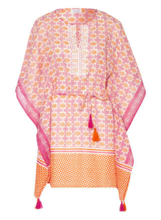 Darling Harbour Kaftan Mit Stickereien orange