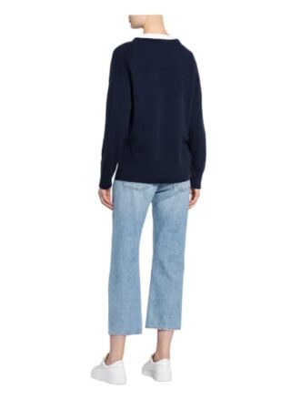 Darling Harbour Pullover Aus Cashmere blau