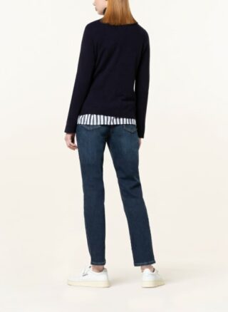 Darling Harbour Rollkragenpullover Aus Cashmere blau