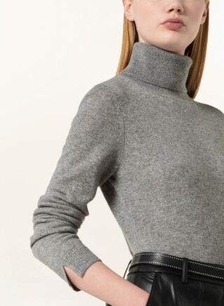 darling harbour Rollkragenpullover Damen, Grau