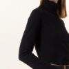 Darling Harbour Rollkragenpullover Aus Cashmere schwarz