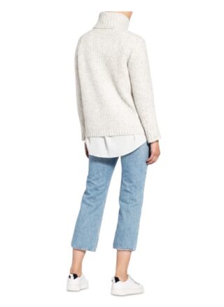 Darling Harbour Rollkragenpullover grau