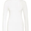 Darling Harbour Rollkragenpullover weiss