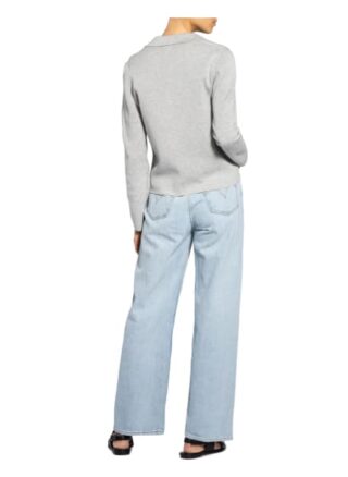 Darling Harbour Strick-Blazer silber