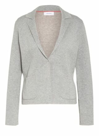 Darling Harbour Strick-Blazer silber