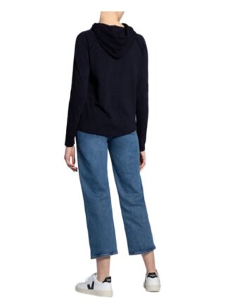 Darling Harbour Strick-Hoodie blau