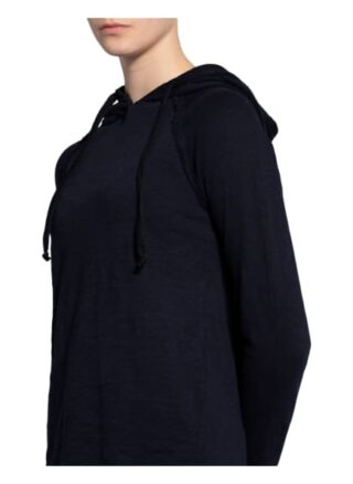 Darling Harbour Strick-Hoodie blau
