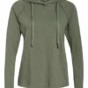 Darling Harbour Strick-Hoodie gruen