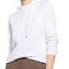 Darling Harbour Strick-Hoodie weiss