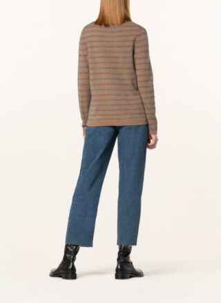 darling harbour Cashmere-Strickjacke Damen, Beige
