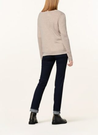 darling harbour Cashmere-Strickjacke Damen, Beige