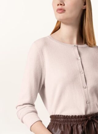 darling harbour Cashmere-Strickjacke Damen, Beige