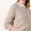 darling harbour Cashmere-Strickjacke Damen, Beige