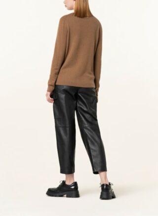 darling harbour Cashmere-Strickjacke Damen, Braun