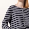 darling harbour Cashmere-Strickjacke Damen, Grau