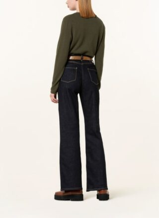 Darling Harbour Strickjacke Aus Cashmere gruen