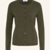 Darling Harbour Strickjacke Aus Cashmere gruen
