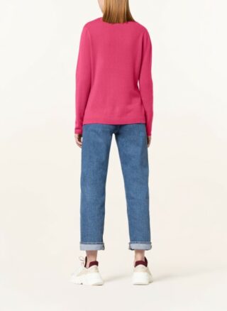 Darling Harbour Strickjacke Aus Cashmere pink