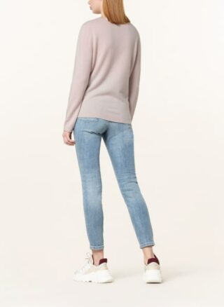 darling harbour Cashmere-Strickjacke Damen, Pink