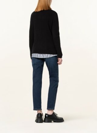Darling Harbour Strickjacke Aus Cashmere schwarz