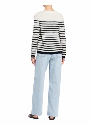 Darling Harbour Strickjacke Aus Cashmere weiss