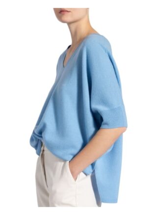 Darling Harbour Strickshirt Aus Cashmere blau