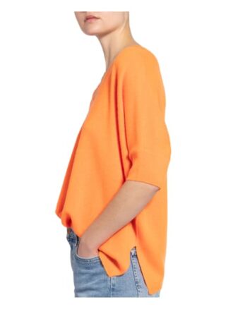 Darling Harbour Strickshirt Aus Cashmere orange