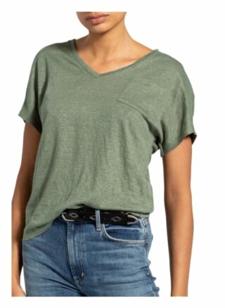 Darling Harbour T-Shirt Aus Leinen gruen