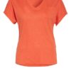 Darling Harbour T-Shirt Aus Leinen orange