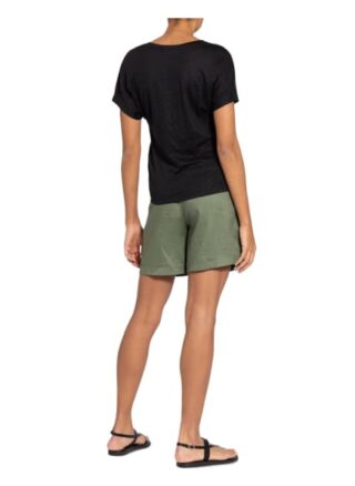 Darling Harbour T-Shirt Aus Leinen schwarz