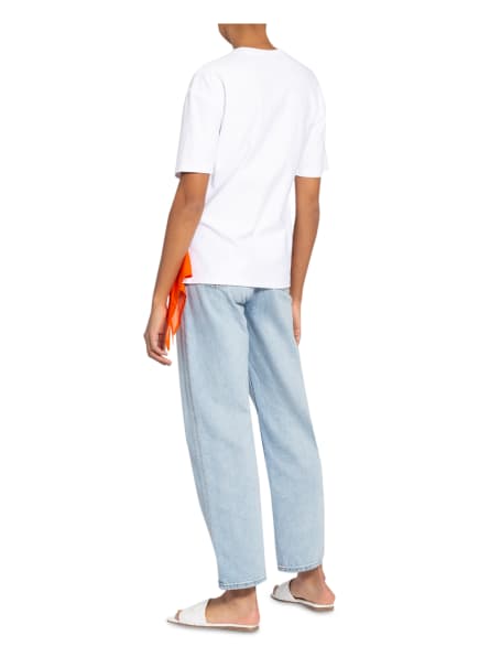 Darling Harbour T-Shirt Im Materialmix weiss Darling Harbour T-Shirt Im Materialmix weiss